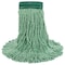 Boardwalk 5 in Looped-End Wet Mop, Green, Cotton/Synthetic, PK12, BWK502GNCT BWK502GNCT - alternate 4